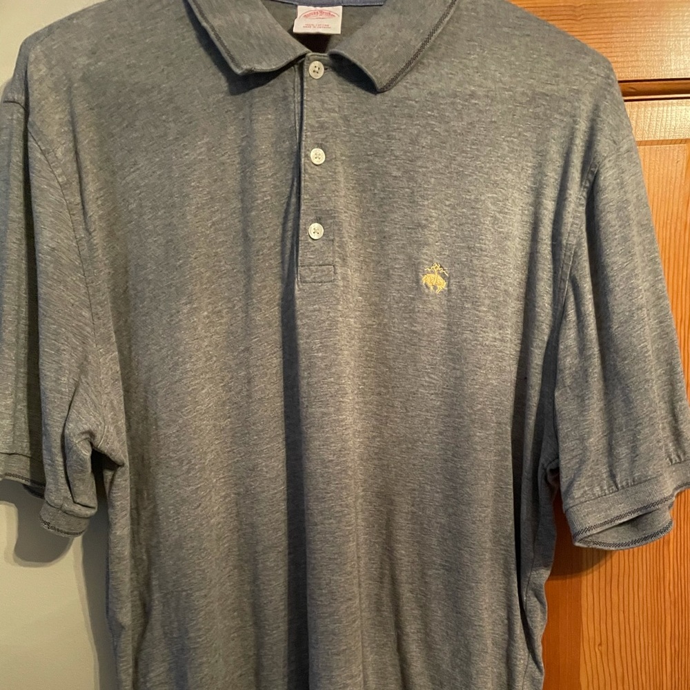 Brooks Brothers Grey Polo XL